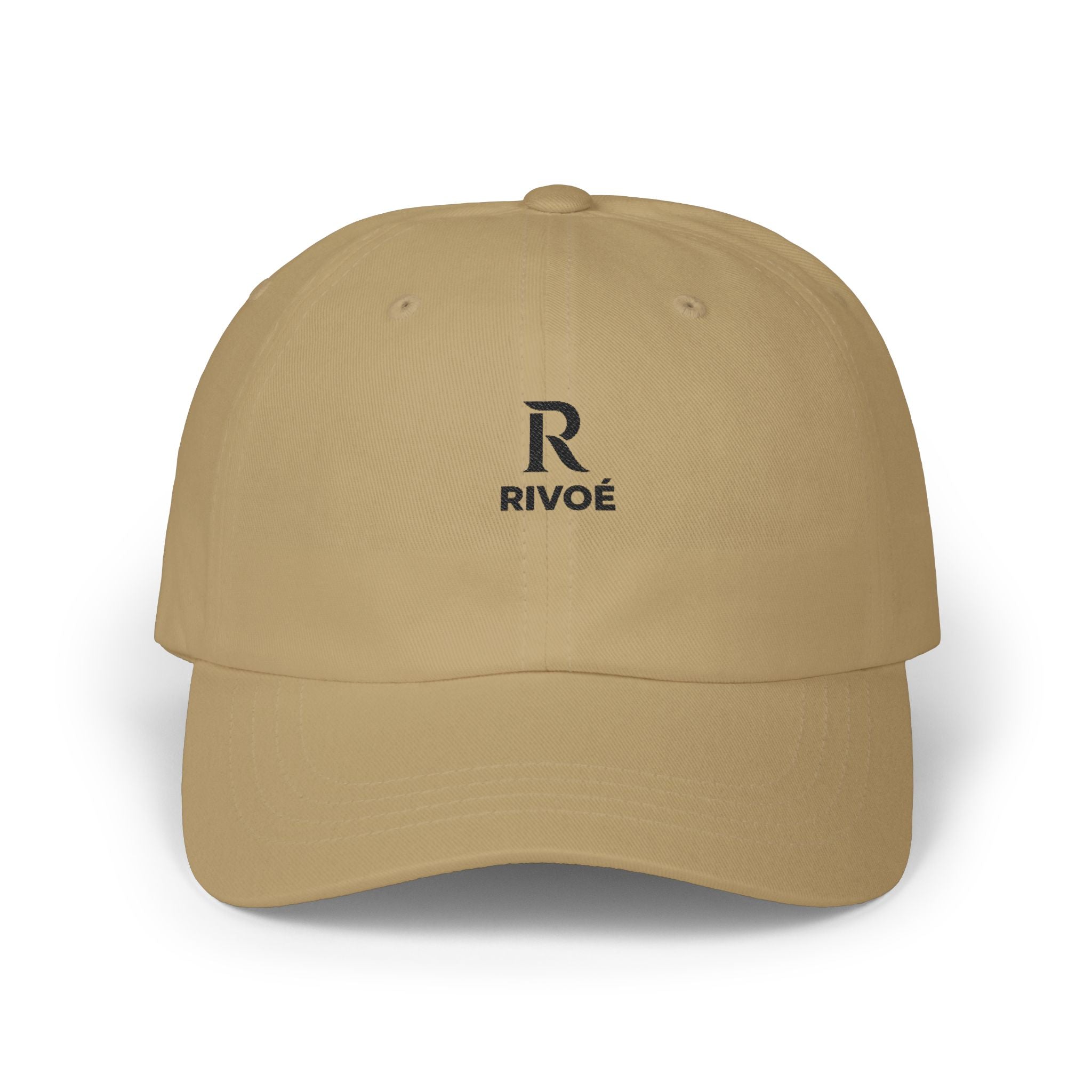 Classic  Cap — Minimal 'RIVOÈ' Embroidered Baseball Hat