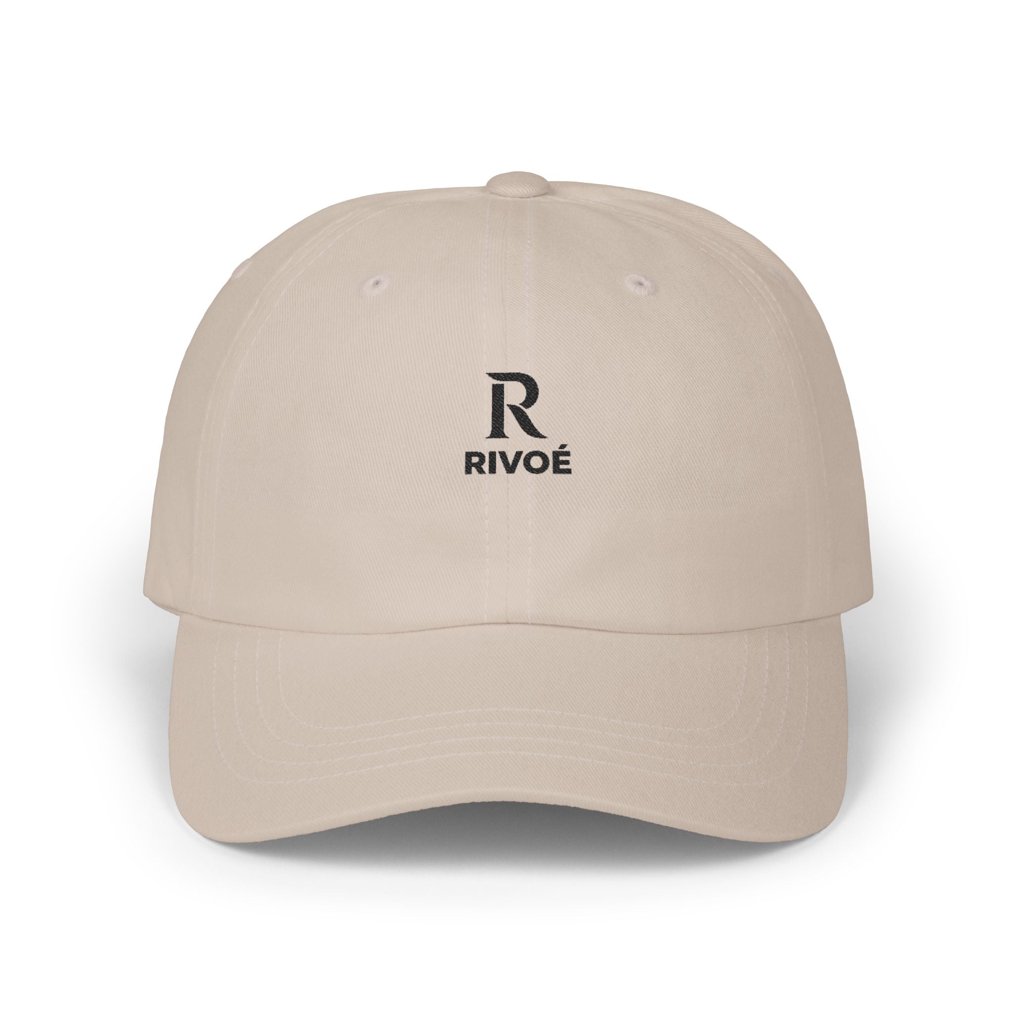 Classic  Cap — Minimal 'RIVOÈ' Embroidered Baseball Hat